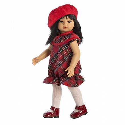Кукла Каори в красном берете, 40 см    